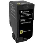 LEXMARK 78C6XYE TONER CARTRIDGE EXTRA HIGH YIELD YELLOW