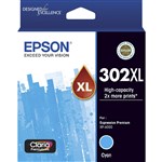 EPSON 302XL INK CARTRIDGE HIGH YIELD CYAN