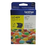BROTHER LC40Y INK CARTRIDGE YELLOW