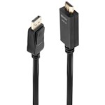 LINDY 36921 DISPLAYPORT TO HDMI CABLE 1M BLACK