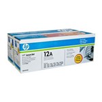 HP Q2612AD 12A TONER CARTRIDGE BLACK PACK 2