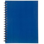 SPIRAX 512 NOTEBOOK 7MM RULED HARD COVER SPIRAL BOUND A4 200 PAGE BLUE