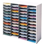 FELLOWES BANKERS BOX LITERATURE SORTER 48 COMPARTMENTS GREY