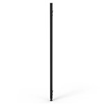 RAPIDLINE SHUSH30 SCREEN JOINING POLES 120 DEGREE 1200 X 30 X 30MM BLACK SATIN