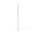 RAPIDLINE SHUSH30 SCREEN JOINING POLES 120 DEGREE 495 X 30 X 30MM WHITE SATIN