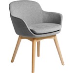 RAPIDLINE ASPEN TUB CHAIR LIGHT GREY