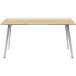 RAPIDLINE ETERNITY HIGH BAR TABLE 2100 X 750MM NATURAL OAKWHITE
