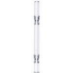 RAPIDLINE SHUSH30 SCREEN DESK MOUNT JOINING POLE 495MM WHITE