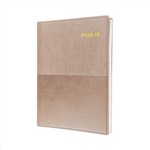 COLLINS VANESSA FY145V49 FINANCIAL YEAR DIARY DAY TO PAGE A4 ROSE GOLD