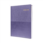 COLLINS VANESSA FY145V55 FINANCIAL YEAR DIARY DAY TO PAGE A4 PURPLE