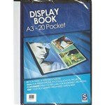 SOVEREIGN DISPLAY BOOK 20 POCKET A3 BLACK