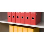 GO STEEL TAMBOUR DOOR CUPBOARD ADDITIONAL PLAIN SHELF 900MM WHITE CHINA