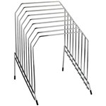 ITALPLAST STEP FILE ORGANISER LARGE 8 GRADUATED SLOT CHROME