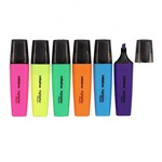 INITIATIVE HIGHLIGHTER CHISEL ASSORTED WALLET 6