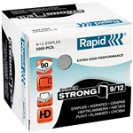 RAPID EXTRA HIGH PERFORMANCE SUPER STRONG STAPLES 912 BOX 5000
