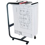 PLANHORSE MOBILE TROLLEY 10 CLAMP CAPACITY A1 BLACK