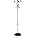 ALBA STILY COAT RACK METALLIC GREY