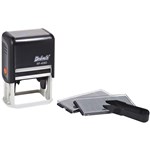 DESKMATE RP4060D DIY SELFINKING TEXT STAMP KIT 5 LINES 3MM4MM BLACK