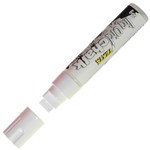 TEXTA JUMBO LIQUID CHALK MARKER WET WIPE CHISEL 15MM WHITE