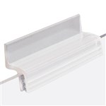 DEFLECTO SUPERGRIP SLATWALL BRACKET 63MM CLEAR