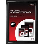 DEFLECTO DOCUMENT HOLDER WALL MOUNT A2 BLACK