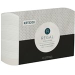 REGAL GOLD TAD HAND TOWELS SLIMLINE PAPER SHEETS PACK 200