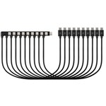 KENSINGTON USBC CHARGING CABLES FOR K67717AU 315MM BLACK PACK 10