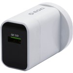 MOKI QUICK CHARGE WALL CHARGER USB QC WHITE