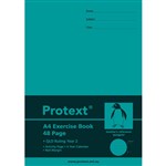 PROTEXT EXERCISE BOOK QLD RULING YEAR 2 18MM 70GSM 48 PAGE 297 X 210MM PENGUIN ASSORTED