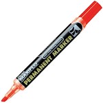 PENTEL NLF50 MAXIFLO PERMANENT MARKER BULLET 10MM RED