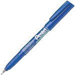 PENTEL NMF50 GREEN LABEL PERMANENT MARKER BULLET 05MM BLUE