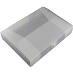 PROTEXT DOCUMENT WALLET WITH BUTTON A4 TRANSLUSCENT ASSORTED PP PACK 12