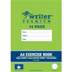 WRITER PREMIUM EXERCISE BOOK DOTTED THIRDS 24MM 70GSM 64 PAGE A4 
