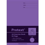 PROTEXT EXERCISE BOOK RULED 18MM 70GSM 64 PAGE A4 FROG ASSORTED