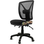 ORANGE DUST KIMBERLEY CHAIR MESH BACK 510 X 490 X 1040MM ROCK BLACK