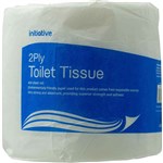 INITIATIVE C2V400  TOILET TISSUE 2PLY 400 SHEET ROLL BOX OF 48