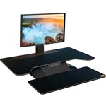 STANDESK PRO MEMORY SITSTAND WORKSTATION 900 X 540MM BLACK