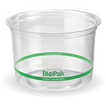 BIOPAK BIOBOWL BOWL 500ML CLEAR PACK 50