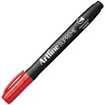 ARTLINE SUPREME PERMANENT MARKER BULLET 10MM RED