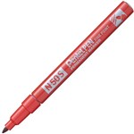 PENTEL N50S PERMANENT MARKER BULLET 10MM RED