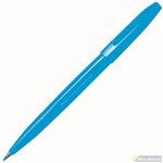 PENTEL S520 SIGN PEN 08MM SKY BLUE BOX 12