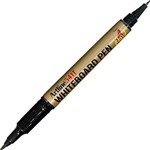ARTLINE 541T DUAL NIB FINE WHITEBOARD MARKER 0410MM BULLET BLACK