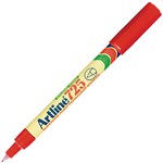 ARTLINE 725 PERMANENT MARKER BULLET 04MM RED