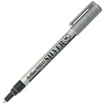 ARTLINE 990 METALLIC PERMANENT MARKER 12MM BULLET SILVER