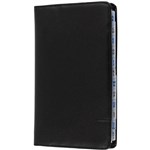 DEBDEN DAYPLANNER PRSLIM PERSONAL EDITION 172 X 96MM GENUINE LEATHER BLACK