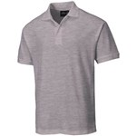 PORTWEST B210 NAPLES MENS POLO SHIRT HEATHER GREY L