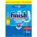 FINISH POWERBALL 120 PACK CLASSIC DISHWASHING TABLETS LEMON SPARKLE