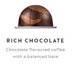 NESPRESSO VERTUO COFFEE CAPSULE  RICH CHOCOLATE