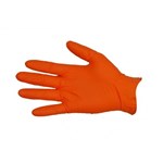 DISP NITRILE ORANGE GLOVE PFREE LGE