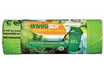 COUNCIL BIN LINER 80 LITRE 20 BAGS PER ROLL  10 ROLLS PER CARTON  CARTON OF 200 BAGS